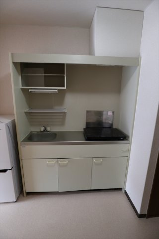 山城コーポＢ号棟のキッチン