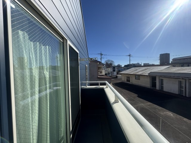 前橋市平和町　中古住宅のバルコニー|南西向きバルコニーなので、日当たり良好です！