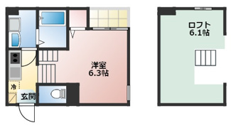 【間取り】 | プランドール矢田 | 略図の為、現状優先