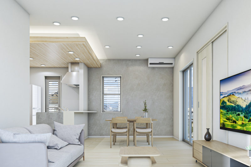 《HighRoof》和歌山市木ノ本８－２の完成予想図