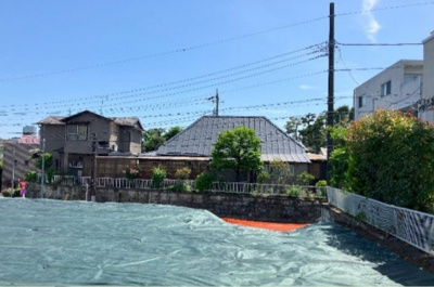 【展望】 | ＜二子玉川駅最寄り＞瀬田４丁目　建築条件なし売地　 | 現地（2024年12月）撮影