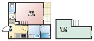 【間取り】 | レガート上社 | 略図の為、現状優先