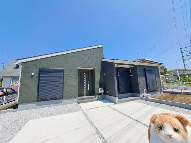 新築　太田市由良町第12　Liveie Garden.S　2号棟の外観|現地写真　完成しました！ご内覧等、お気軽にお問合せください♪　							

