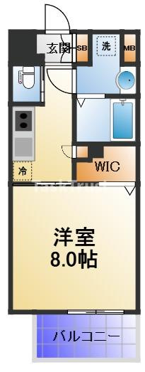 【間取り】 | フォレストグレイス関目高殿Ⅶ
