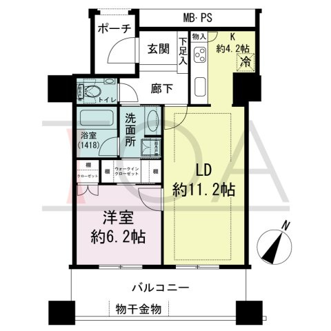 【間取り】 | グランドメゾン京町堀タワー