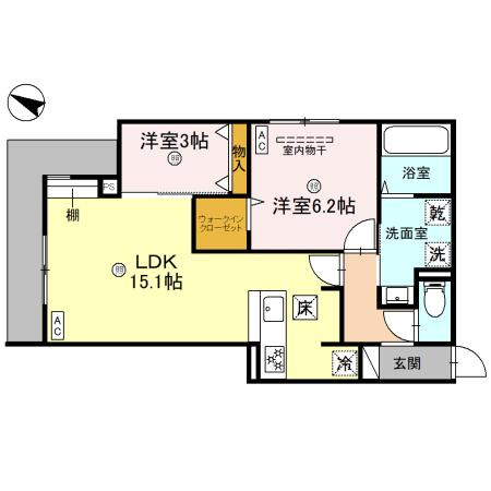 【間取り】 | Elysion上新庄