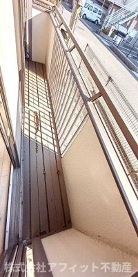 【バルコニー】 | パナハイツ高尾A棟 | 南向き