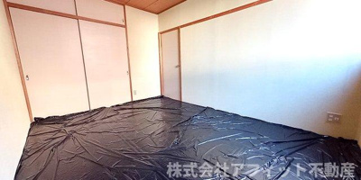 【寝室】 | パナハイツ高尾A棟 | 北側和室6帖