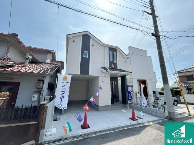 明石市東朝霧丘　第3期　新築一戸建ての外観|周辺は落ち着いた街並みの住宅地！子育てがしやすい住環境です！気になることがありましたら、お気軽にお問い合わせください！