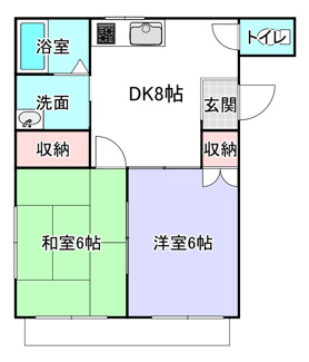 【間取り】 | コーポアユミ | ※図面と現況が異なった場合は、現況を優先といたします。