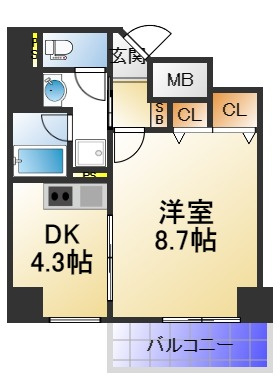【間取り】 | willDo南森町