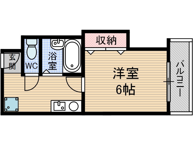 中村10番館の間取り