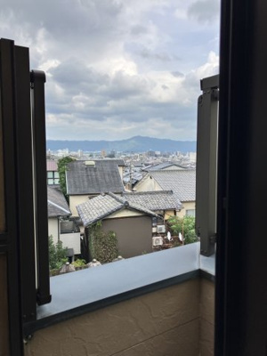 【展望】 | フラッティ千本鞍馬口 | 大文字が見えるお部屋があります