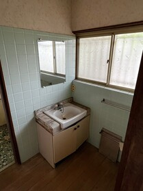 中古戸建の洗面所
