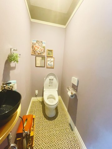 店舗スペースあり！那須郡那須町注文住宅のトイレ