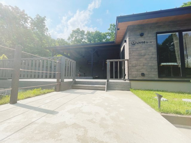 店舗スペースあり！那須郡那須町注文住宅の外観