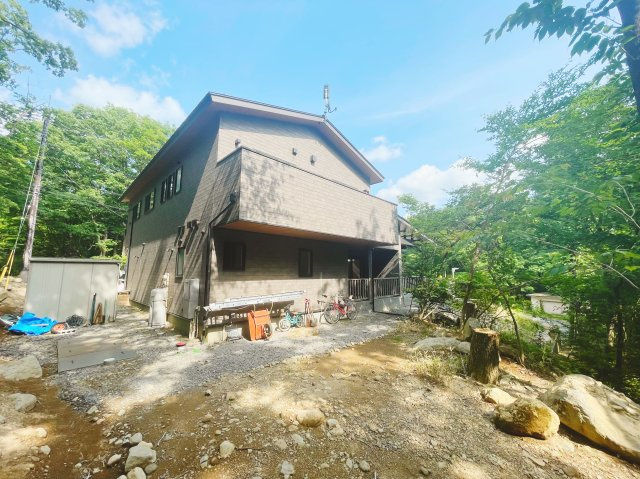 店舗スペースあり！那須郡那須町注文住宅の外観