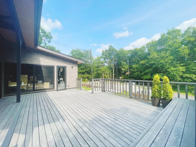 店舗スペースあり！那須郡那須町注文住宅の外観