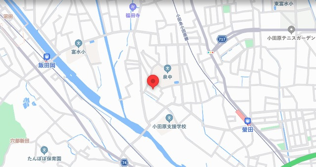 フォンターナ2の地図