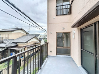 【バルコニー】 | ドミールヤマノウチＢ | 別部屋写真