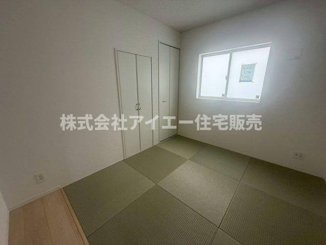 ♥♥うるま市みどり町第2（全2棟）の和室|和室があれば、来客や子供用のスペースとして活躍します