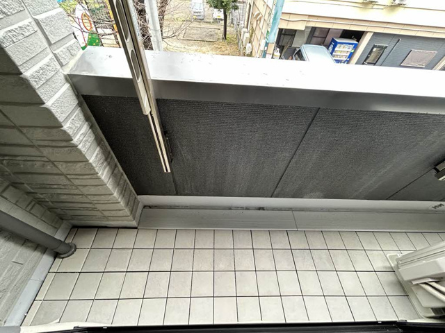 熊本市西区二本木２丁目の賃貸マンションのバルコニー