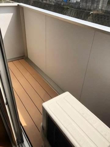 オリーヴァ東櫛原　B棟のバルコニー|陽当たり良好なバルコニーです♪