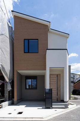 【成約済】京都市右京区西京極畑田町の外観|7号地　外観写真
室内のご見学可能です(^^)/