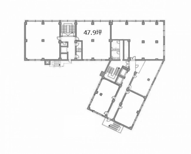 【間取り】 | 浪速ビル