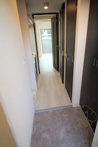 EC梅田北Ⅱゼニスの玄関