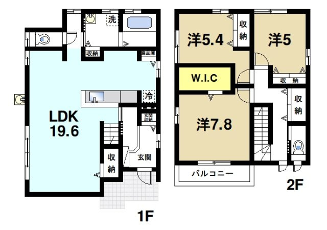 中町戸建の間取り