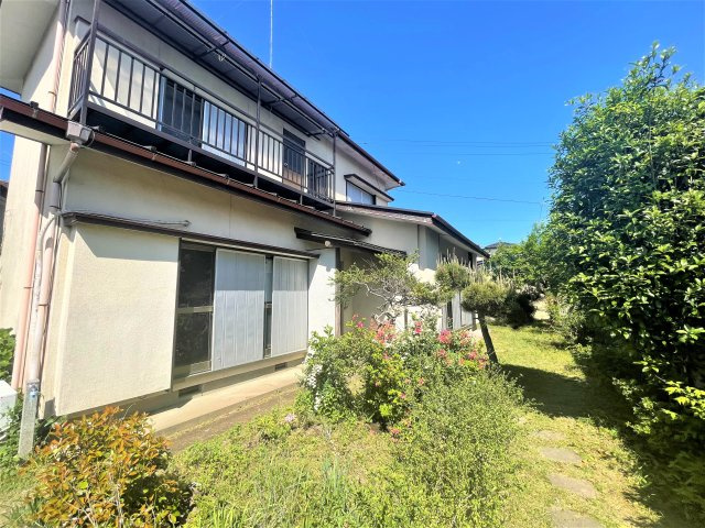 栃木市沼和田町　中古住宅の庭