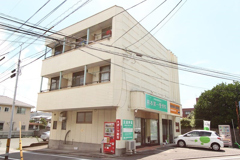 熊本市中央区水前寺６丁目のアパートの外観