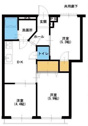 【間取り】 | 3DK