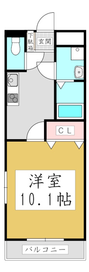 【間取り】 | ピュア　プリミエール