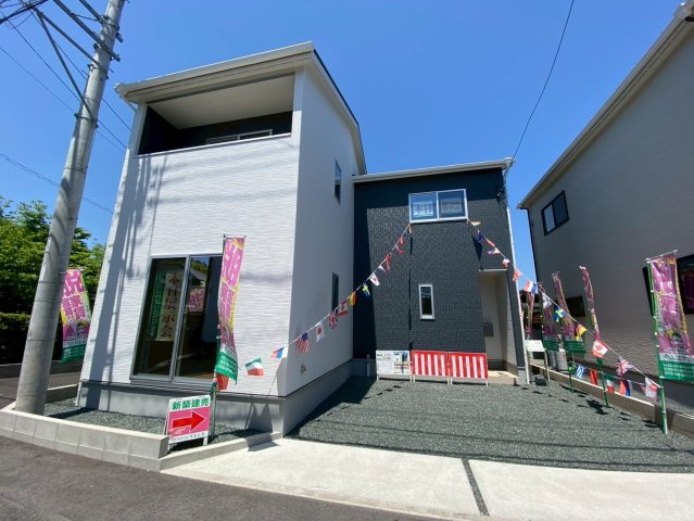 中央区横手３丁目／２号棟の前面道路含む現地写真