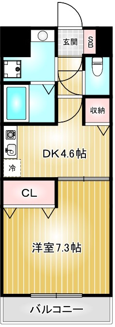 ベレーサ山王｜名古屋市の賃貸ならMy賃貸の間取り|ベレーサ山王