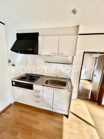 テラジハイツ2号館のキッチン