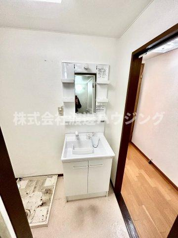 テラジハイツ2号館の洗面所