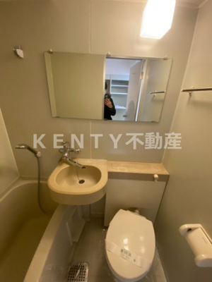 【洗面所】 | スペーシア池上 | スペースが確保できる洗面所です