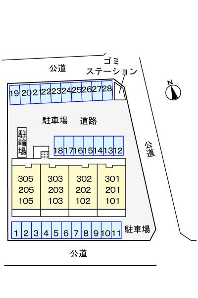 ゴールド・フィールド　　刈谷市近郊の賃貸ならクラスホーム刈谷店の駐車場