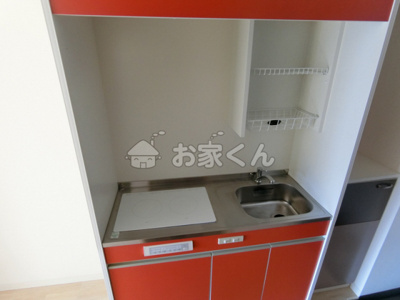 【キッチン】 | ラ・フォンテ神戸長田 | 2口IHコンロ付きシステムキッチン