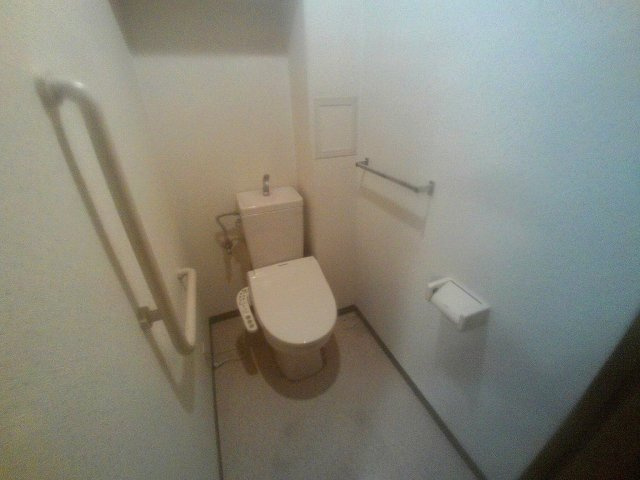 プラザハイツ二ツ屋A棟のトイレ