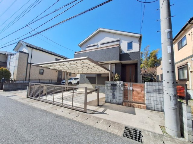 鎌ヶ谷市東中沢3丁目戸建ての外観|落ち着いた雰囲気の外観です