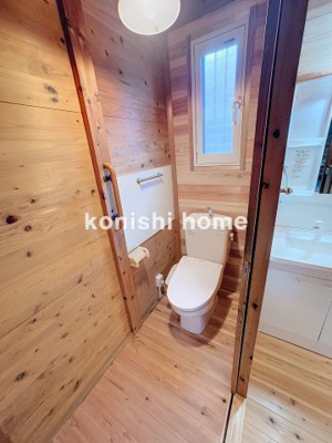 【トイレ】 | 木造りの家　1号棟