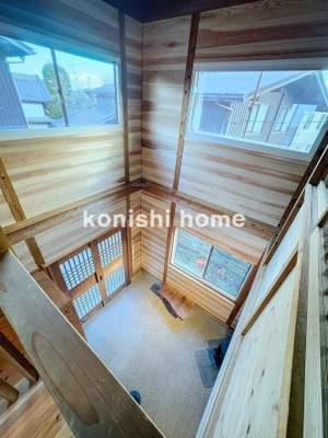 【その他】 | 木造りの家　1号棟 | 吹き抜け