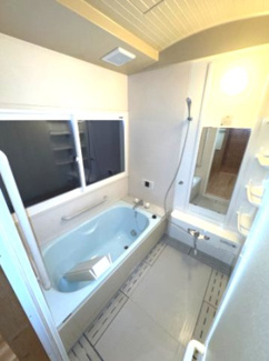 【浴室】 | 木造りの家　1号棟