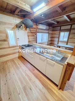 【キッチン】 | 木造りの家　1号棟