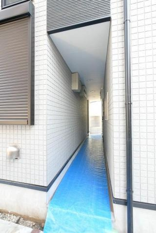 杉並区宮前４丁目のアパートのエントランス