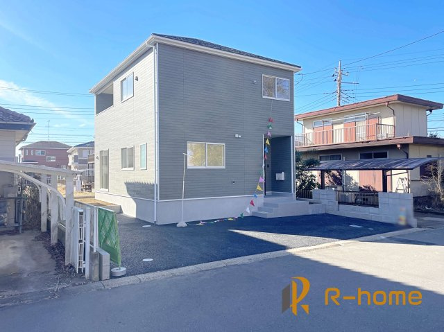 つくば市南中妻第5　新築戸建て　1号棟の外観|ご予約を頂ければ、『平日』はもちろん『早朝』や『夜間』もご見学可能です♪お気軽にお申し付けください♪